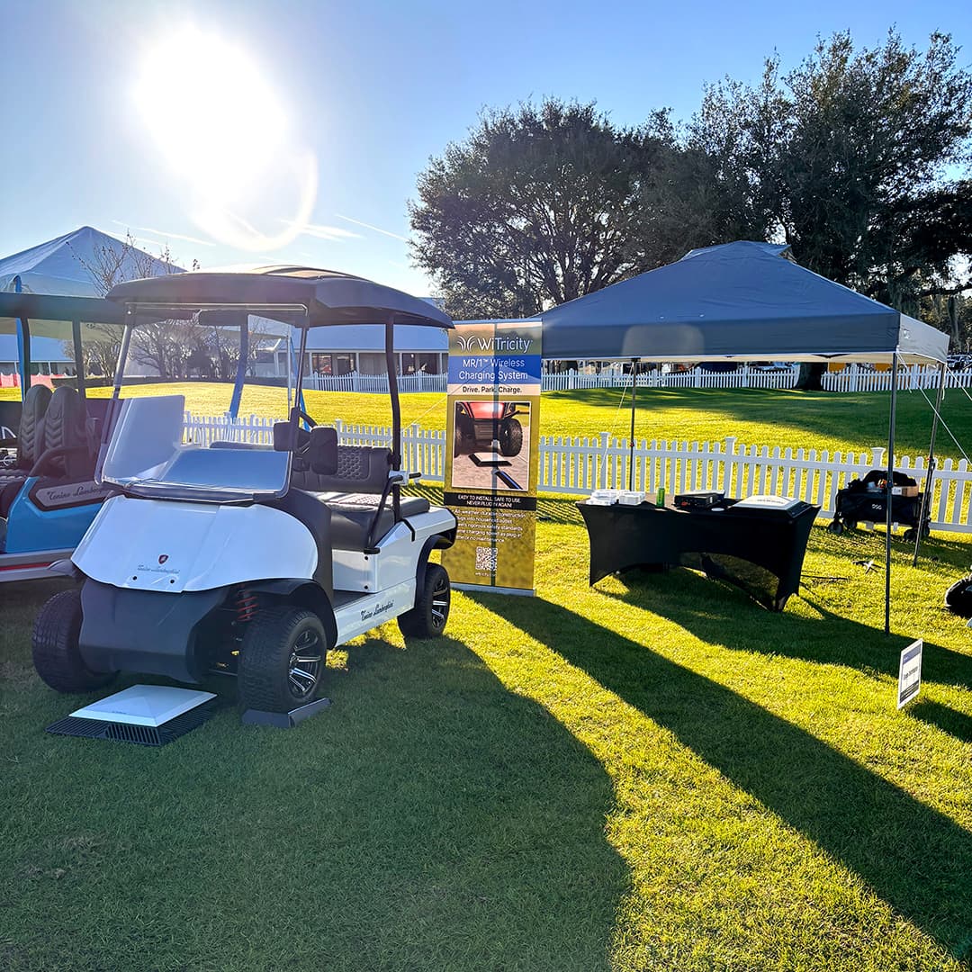 Witricity AI Tech Booth at Demo Day