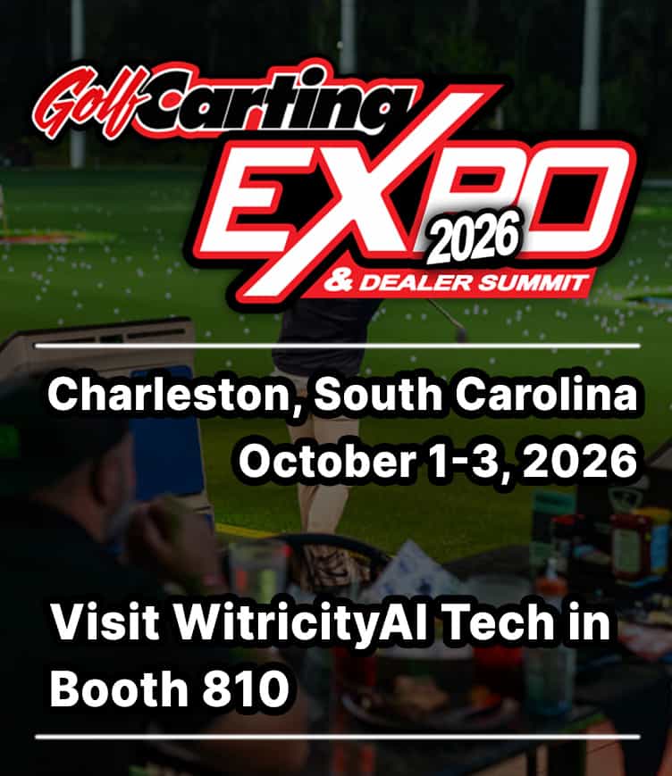 WiTricity AI Tech is at the 2026 Golf Carting Expo