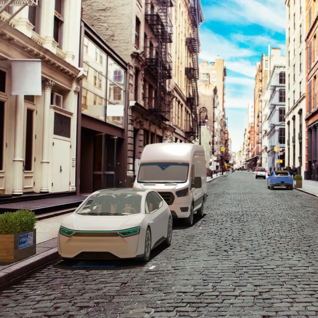 Wireless Charging in the city