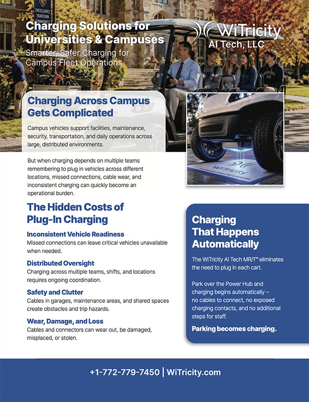 Wireless Charging for Campuses Brochure